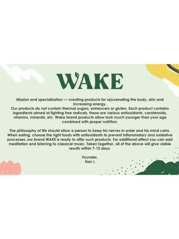 6 Wake Super Greens 2 in 1
